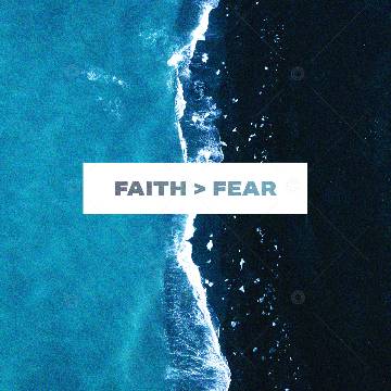 view the Social Graphic Faith is Greater