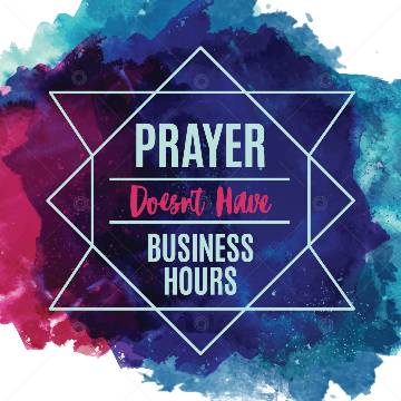 view the Social Graphic Pray Always