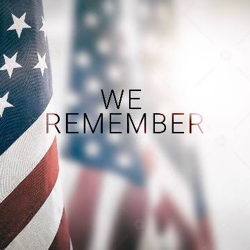We Remember Social Graphic