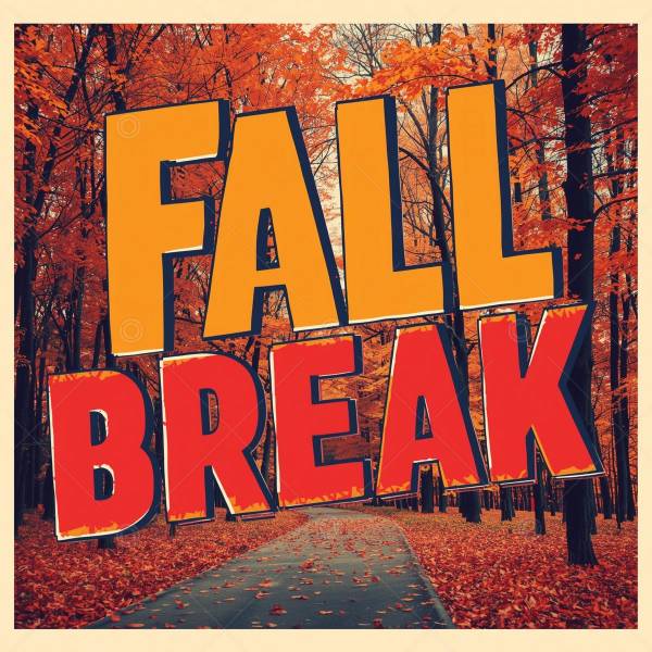 Fall Break Image Pack Social Graphic