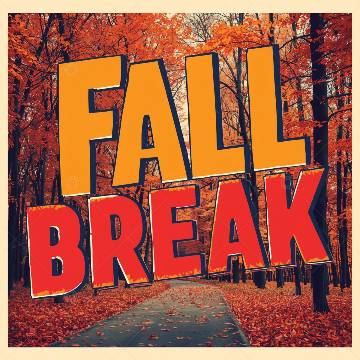Fall Break Image Pack Social Graphic