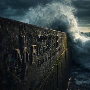 My Rock and Fortress (Psalm 18:2) Social Graphic