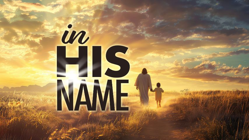 In His Name  Preaching Slide