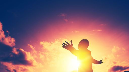 Worship Flare Sunrise Motion Background