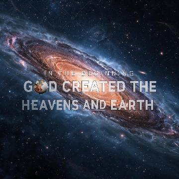 view the Social Graphic In the Beginning (Genesis 1:1)