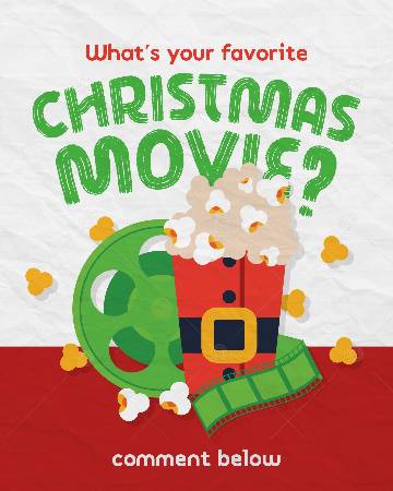 view the Social Graphic Favorite Christmas Movie