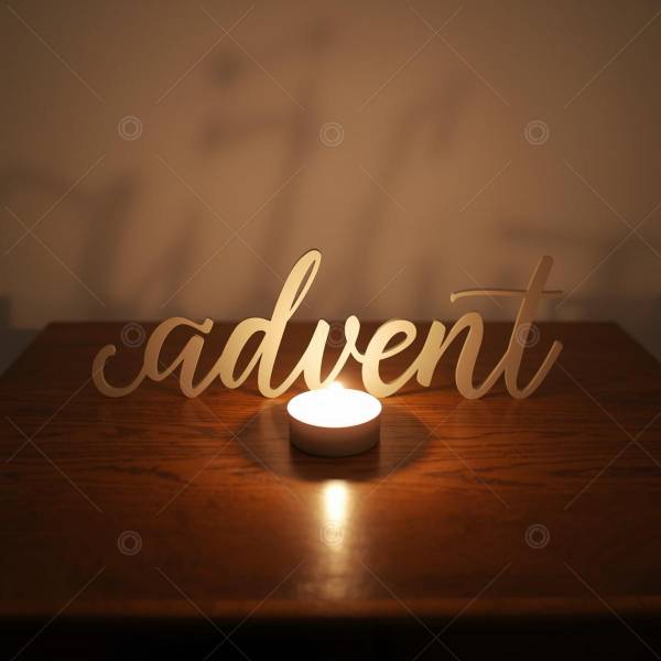 Advent Candle Social Graphic