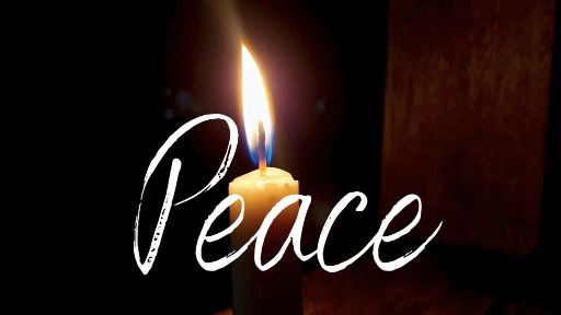 view the Motion Background Peace Candle