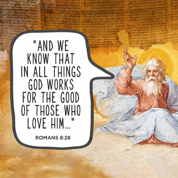 Works All for Good (Romans 8:28) Social Graphic