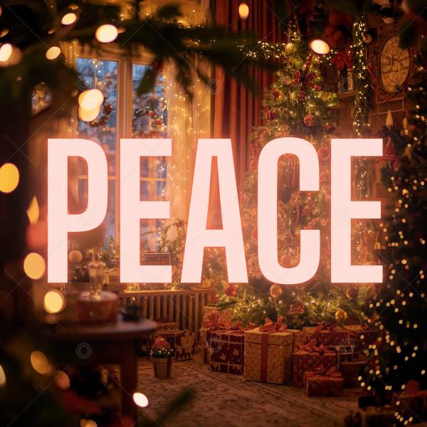 Peace - Christmas Social Graphic