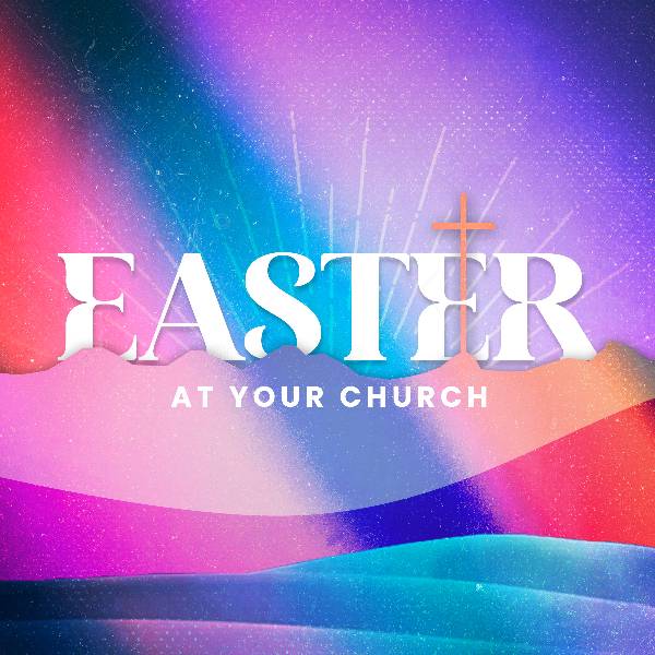 Easter Celebration  Social Graphic