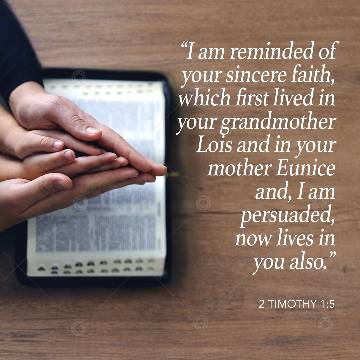 view the Social Graphic Your Sincere Faith 