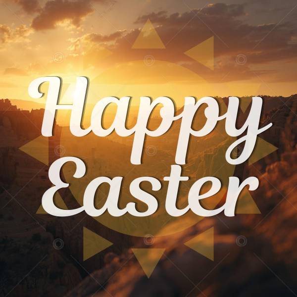 Easter Morning Sunrise Social Graphic