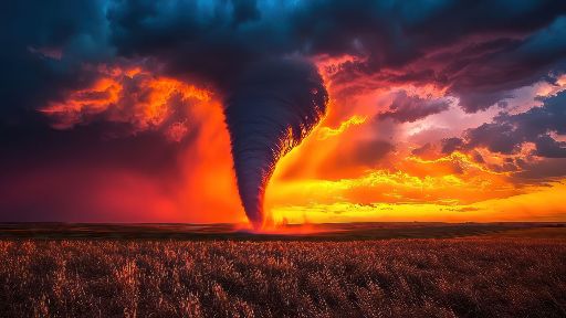 view the Motion Background Fire Tornado Motion Loop