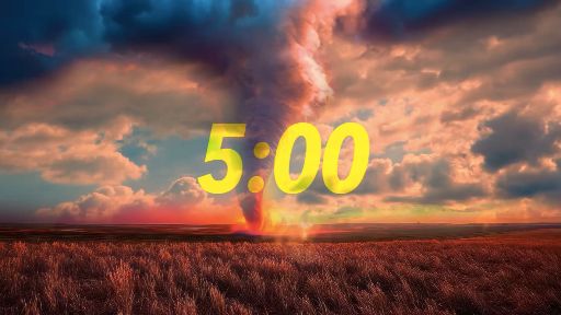 view the Countdown Video Fire Tornado Countdown