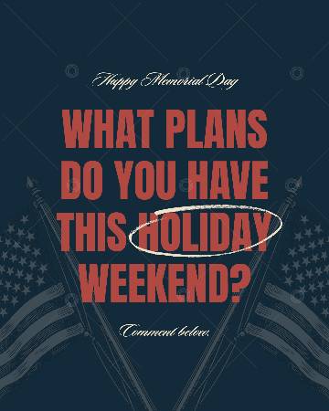 view the Social Graphic Happy Memorial Day! 
