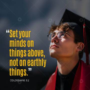 view the Social Graphic Set Your Mind (Col. 3:2)