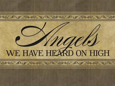 Preaching Slide on Angels  We  Have  Heard On  High With  Lyrics