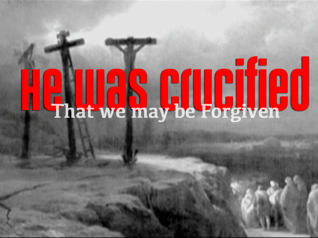 He Was Crucified Video Illustration