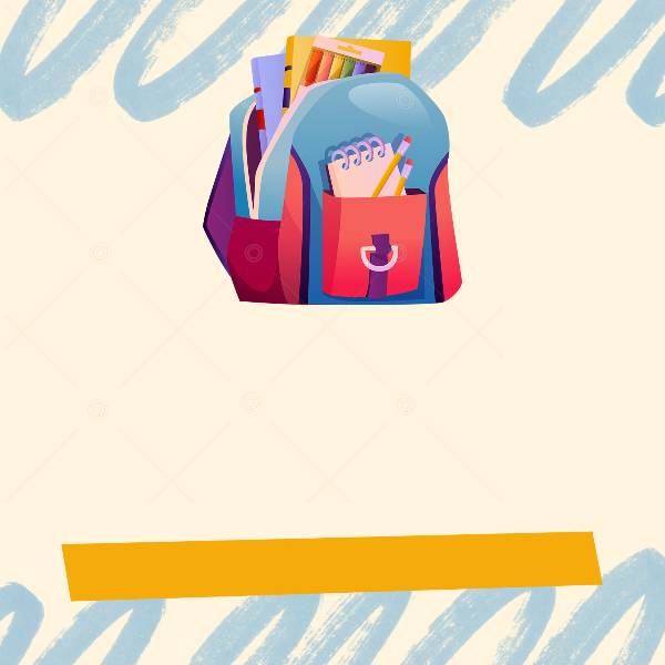 Back To School: Ready For a Great Year Social Graphic