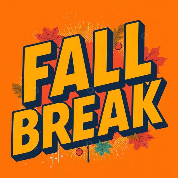Fall Break Image Pack Social Graphic