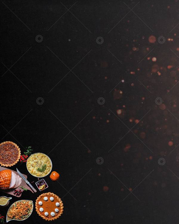 Family Thanksgiving Dinner: Invite a Friend! Social Graphic