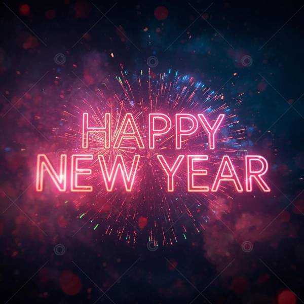 Happy New Year! (3-pack) Social Graphic
