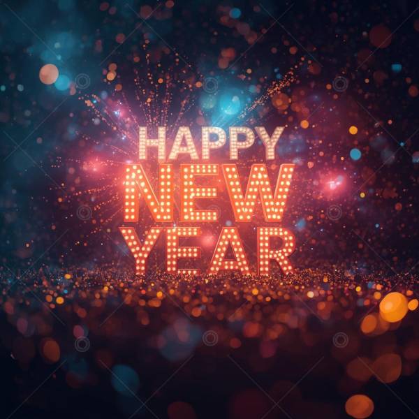 Happy New Year! (3-pack) Social Graphic