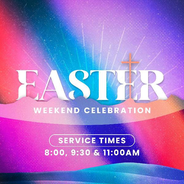 Easter Celebration  Social Graphic