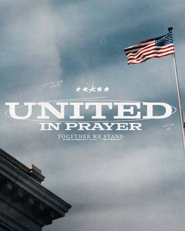 Pray For Our Nation  Social Graphic