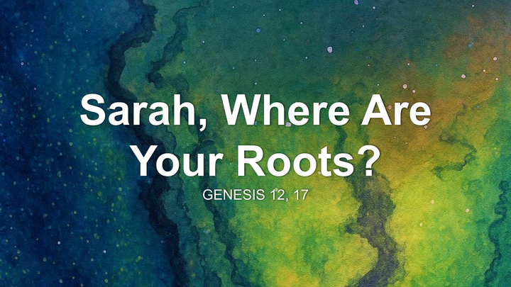 Sarah, Where Are Your Roots? thumbnail