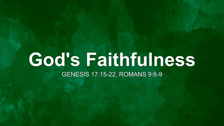 God's Faithfulness thumbnail