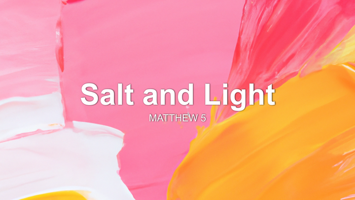 Salt and Light