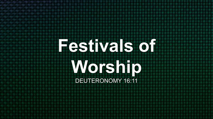 Festivals Of Worship thumbnail