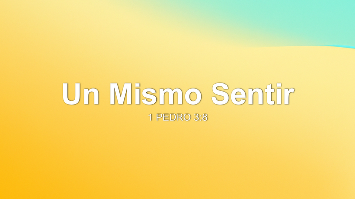 Un Mismo Sentir