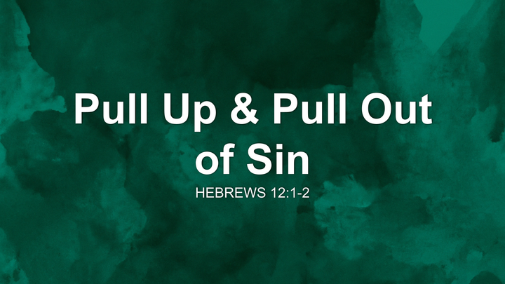 Pull Up & Pull Out of Sin