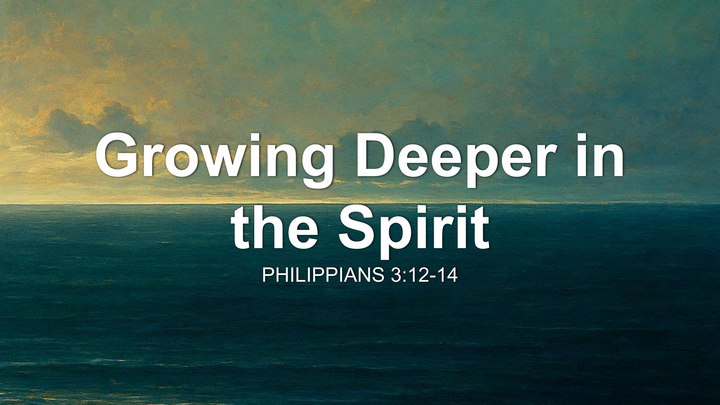 Growing Deeper In The Spirit thumbnail