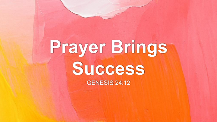 Prayer Brings Success thumbnail