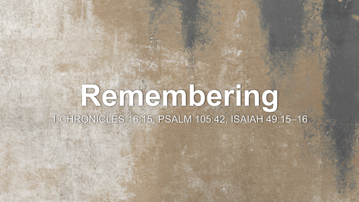 Remembering