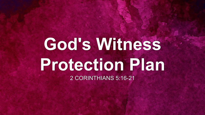 God's Witness Protection Plan thumbnail