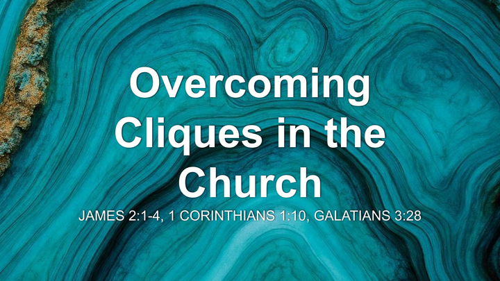 Overcoming Cliques In The Church thumbnail