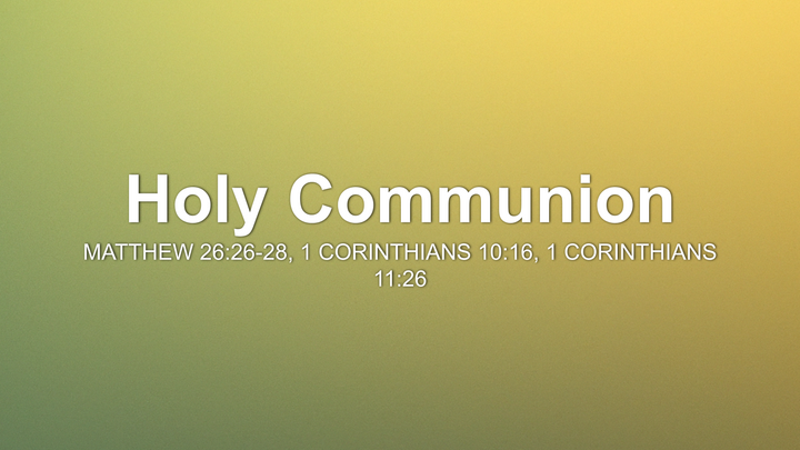 Holy Communion