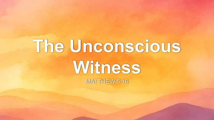 The Unconscious Witness thumbnail