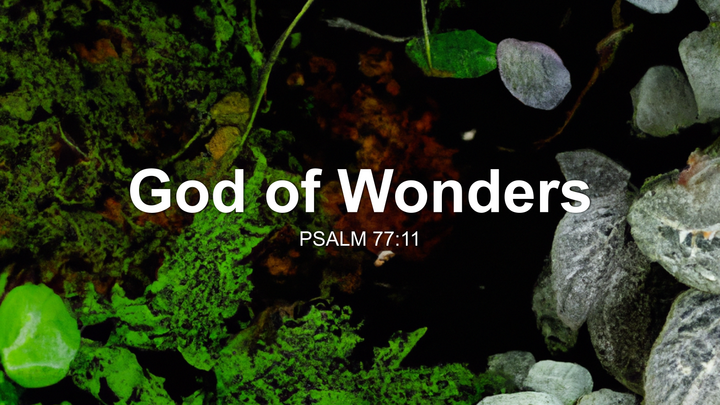 God of Wonders