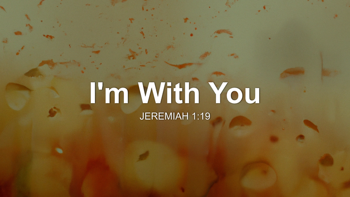 I'm With You