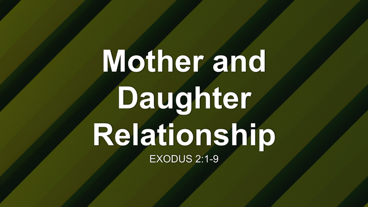 Mother and Daughter Relationship