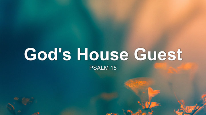 God's House Guest