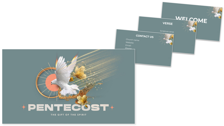 Pentecost — The Gift of the Holy Spirit presentation slides thumbnail