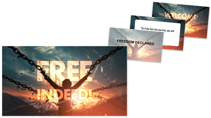 Free Indeed! presentation slides thumbnail