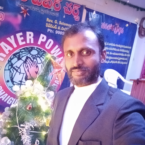 Goshe Solomon Raju avatar